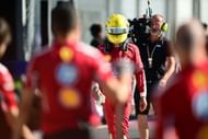 Ferrari's Lewis Hamilton at the 2025 F1 Grand Prix of Italy race weekend - Source: Getty